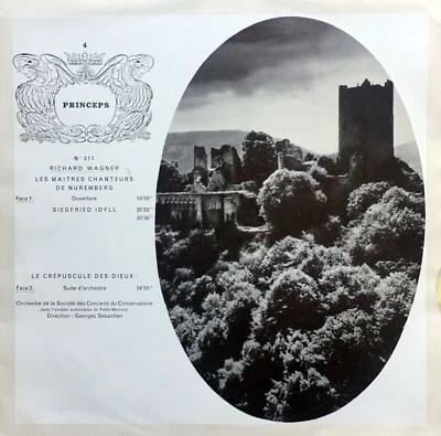 CLUB FRANÇAIS  DISQUE 311 -  RICHARD WAGNER - LES MAITRES CHANTEURS DE NUREMBERG - Photo 1/3