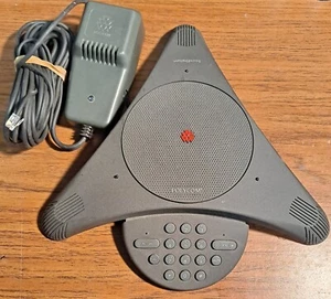 POLYCOM Soundstation Premier EX 2201-05100-001 completa di adattatore CA e 2 microfoni - Foto 1 di 5