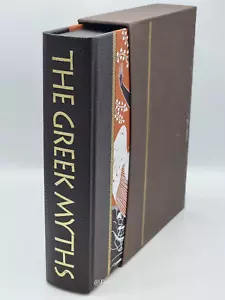 The Greek Myths - Robert Graves - Leather - Folio Society - 1996 1st edition - Picture 1 of 13