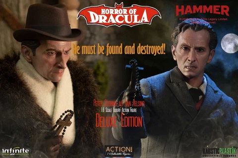 Pre-order Infinite Statue 1/6 Dracula 1958 Van Helsing Action Figure Deluxe Ver Cover