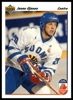 1991-92 Upper Deck French #25b Janne Ojanen - Image 1 of 2