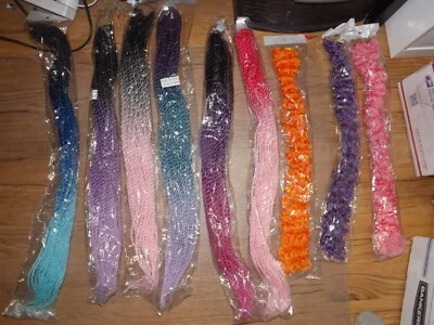 NUEVO 24" Trenzas Senegalesas Sintéticas Ombre Twist Crochet Trenzado Extensiones de Cabello Foto 1 de 2