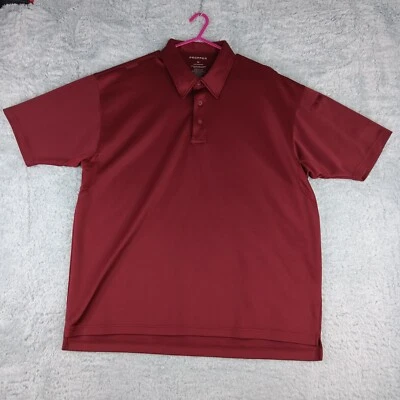 Polo Propper Para Hombre Extra Grande Granate Comodidad Rendimiento Ventilado Golf Foto 1 de 4