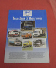 Foden  Paccar truck mini catalog brochure prospekt  1984