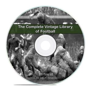 Classic Vintage Library of Football, 102 Books, Spalding Guides History DVD H71 - Picture 1 of 11