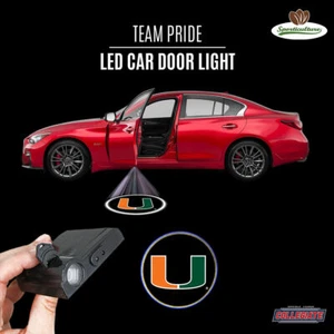 Miami Hurricanes Car Door Light LED - Picture 1 of 1