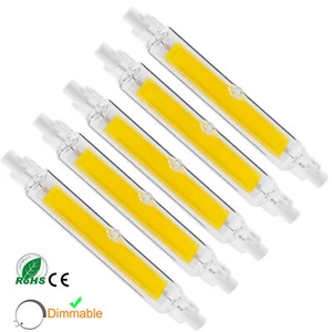 1X 2X 5X 10X R7s LED 78mm 118mm Glasröhre Glühbirne COB Ersetzen Halogenlampe DE - Picture 1 of 15