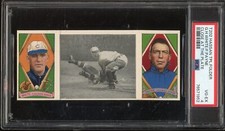 1912 T202 Hassan Triple Folder White Payne Close At The Plate PSA 4