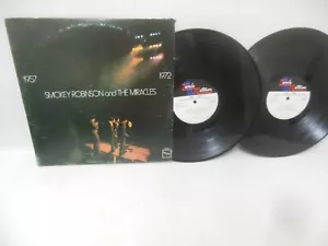 SMOKEY ROBINSON & THE MIRACLES nr mint double vinyl lp 1957-1972 - Picture 1 of 4