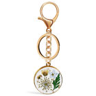 Flower Keychain Purse Charm Girls Women Jewelry Charms-IP