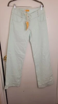 Pantalones de tiro bajo de pana de tul para mujer talla 6 como nuevos retro  Foto 1 de 4