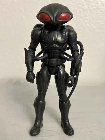 AQUAMAN -BLACK MANTA DC UNIVERSE 6” ACTION FIGURE TOY (PRE-OWNED) Cover