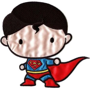 Dc Comics Superman Iron on Applique Patch - Picture 1 of 2