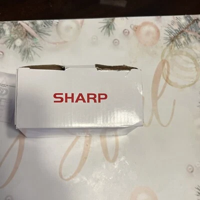 Sharp Digital Alarm Clock AccuSet Automatic Set, .9in White LED Display, SPC476 - Image 1 of 4