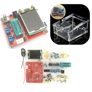 TFT Mega328 Transistor Tester LCR Capacitance ESR Meter DIY Kit Frequency Signal - Picture 1 of 12