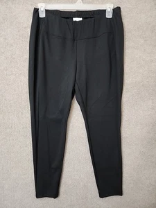 J Jill Ponte Strick Legging Hose Damen XL Petite Schwarz Pull On Stretch NEU - Bild 1 von 7