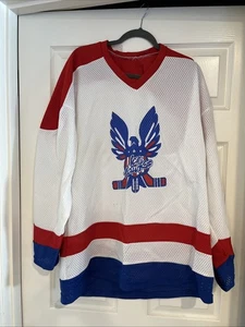 Vintage BCJHL Bellingham Ice Hawks Replica Trikot Gr. XL Herren Gr. XL - Bild 1 von 5