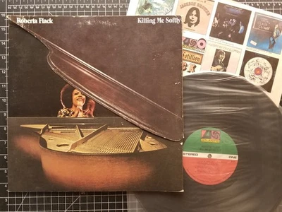 ROBERTA FLACK Killing Me Softly LP 1973 VG/VG+ w/ INNER Vinyl 1ST PRESS Die Cut - Image 1 of 4