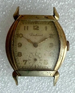VINTAGE BOULEVARD AVIA 7J ART DECO STIL ARMBANDUHR IN R.G.P. KOFFER FÜR TEILE - Bild 1 von 6