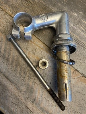 Vintage Schwinn Continental Handlebar Stem Gooseneck 1973? Hardware Included - Image 1 of 4