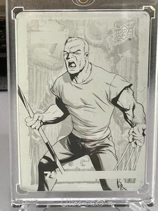 2016 Marvel Annual - Printing plate #74 Logan (Black printing plate) - Picture 1 of 2