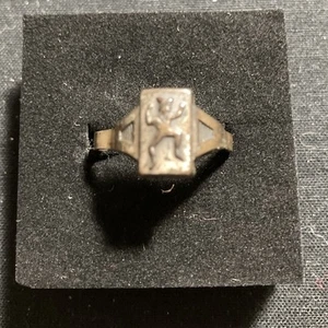 Vintage Sterling Silver Ring Signed R - Picture 1 of 3