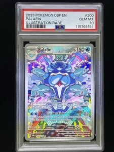 Pokémon SV Obsidian Flames Palafin #200/197 2023 PSA 10 - Imagen 1 de 2