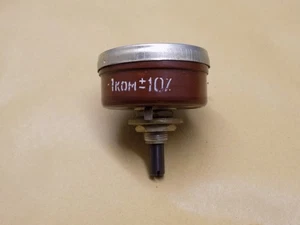 Potentiometer 1 k Ohm  1K 10% USSR - Picture 1 of 4