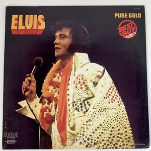 Elvis Presley Pure Gold 1975 LP AYL1-3732(e) RCA Best Buy Series Vintage Vinyl - Picture 1 of 8