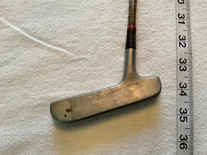 Vintage AG Spalding & Bros Cash-In Two Way Blade Putter Steel Shaft 35" RH LH - Picture 1 of 12