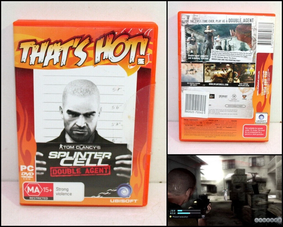 Tom Clancy's Splinter Cell Double Agent PC Video Game - Image 1 of 1