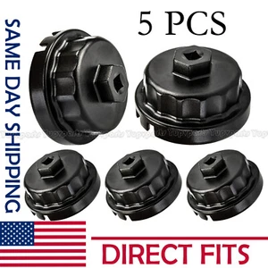 5Pcs Thicker Oil Filter Remove Tool For Toyota Scion RAV4 Camry Tundra Sienna - Picture 1 of 7