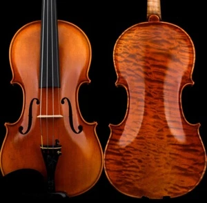 T31+ Pro Master Stradivari 1716 Kopie Violine 4/4 schöner Puma Grain Sweet Sound - Bild 1 von 13