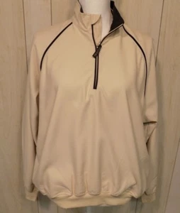 Chaqueta rompevientos de golf para mujer Tehama Nancy Haley talla M media cremallera NUEVA - Imagen 1 de 7