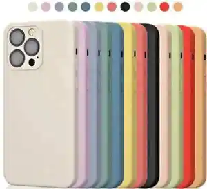 Case For iPhone 15 14 Pro Max Plus 13 11 12 XR 7 8 SE Shockproof Cover Silicone - Picture 1 of 32