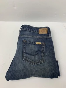 Levi Strauss Signature blaue Damenjeans Größe Misses 8 niedriger Bund Bootcut - Bild 1 von 6