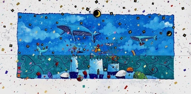 Agostini Andrea - 60x120 - ECCO L'ATTIMO PERFETTO...LA GIOIA DANZA NEL TUO CUORE - Immagine 1 di 1