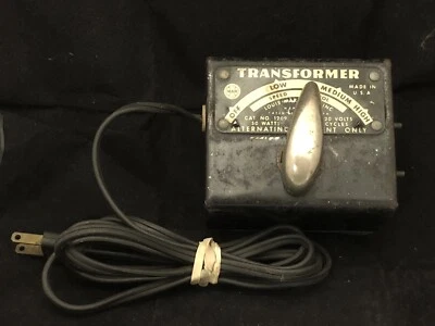 Vintage Louis Marx & Co. 1209 50 Watts Train Toy Transformer - Image 1 of 4