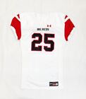 Maillot de football Under Armour Cornell Big Red Encounter #25 homme L blanc 1292598