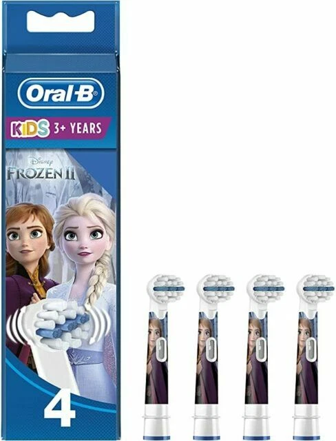 Braun Oral-B Frozen Electric Toothbrush Heads for Kids