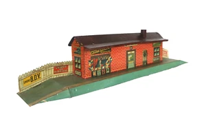 AC3859: Vintage Bing O Gauge Country Station 624 - Picture 1 of 5