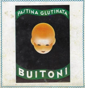 1929 * Pubblicità Originale 'Buitoni – Pastina Glutinata - Seneca' in Passeparto - Foto 1 di 2