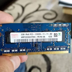 HMT325S6CF​R8C-H9 Hynix 2GB 1Rx8 Memory RAM PC3-12800S SO-DIMM 1333MHz DDR3 OEM - Picture 1 of 1