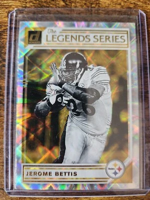 2019 Donruss Jerome Bettis Legends Series Insert #LS-17 Pittsburgh Steelers HOF - Image 1 of 2