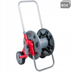 Schlauchwagen 1/2" 50m Schlauchtrommel Gartenschlauchrolle Wasserschlauchtrommel - Bild 1 von 2