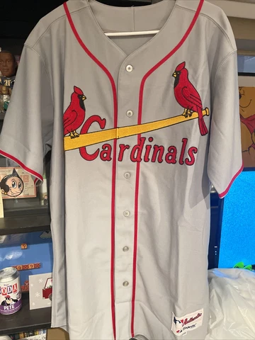 Albert Pujols 1953 St. Louis Cardinals  TBTC Majestic Jersey Size 48 Cover