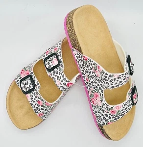 Sandalias de leopardo para niñas. Talla 13/1 (20 cm) y 2/3 (23com) - Imagen 1 de 3