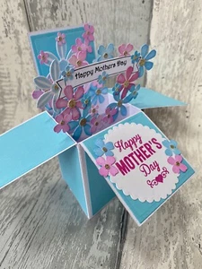 Mothers Day Pop Up Card In A Box. - Picture 1 of 6