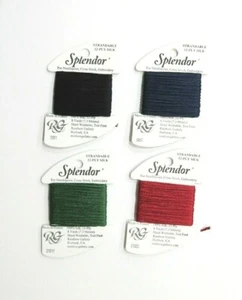 Rainbow Gallery Splendor Silk Fiber Thread Needlepoint - Picture 1 of 30