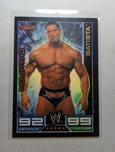 2008 Topps WWE Slam - Batista - Champion - FOIL - LP - Foto 1 di 1